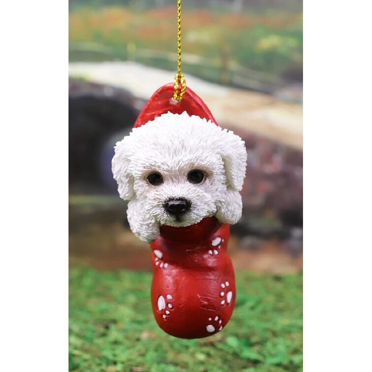 Bichon ornament 2024